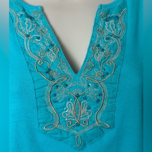 Y2K Embroidered/Sequin Tee - Picture 5 of 12